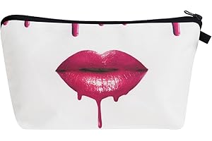 PREMYO Trousse de Maquillage Femme - Trousse Scolaire Fille Ado - Pochette École Collège Vanity Case