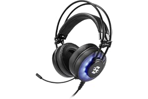 Sharkoon Skiller SGH2 Gaming - Casque Audio Stéréo PC Gamer, Noir
