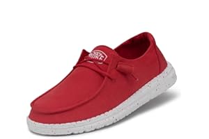 Hey Dude Femme Wendy Slub Canvas MOC Toe Shoes