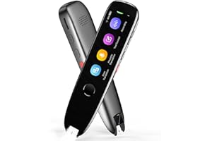 Adelagnes X3 Übersetzer Sprachübersetzer Gerät,Reader Pen Übersetzungsscanner Wörterbuch Stift,Text-To-Speech Scanner Reader Pen,OCR/Wi-Fi,Voice Translator for Business Treffen Reisen Lernen
