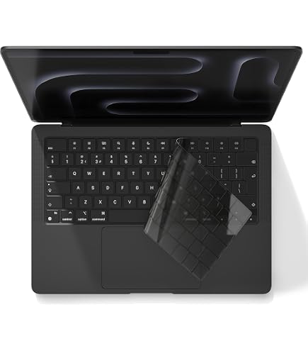 Protection Clavier Silicone MacBook Pro - Raccourcis Cubase, Format ISO (touche Entrée En L) | Compatible Touch Bar, Modèles 13/16 Pouces - 3