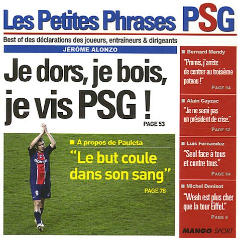 Télécharger Les Petites Phrases PSG PDF