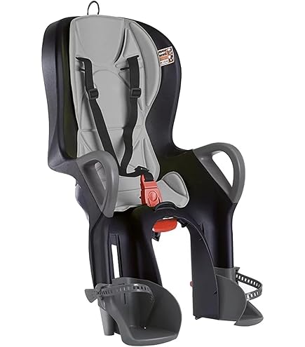 POLISPORT Koolah 29' | Porte-bébé à fixation sur cadre gris foncé idéal