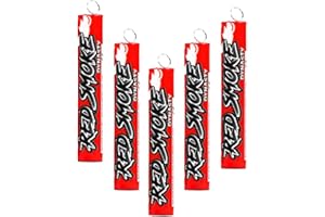 Dynastyparty - Pack of 5 Red Ring Smoke flares grade smoke, designed to impress