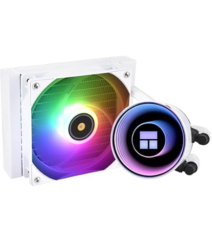 EMPIRE GAMING Guardian P-W120 Watercooling AIO PC Gamer - 3 pins 5V ARGB vloeibare CPU-koeling - 1 x 120 mm - Intel LGA 1700/1200/115X/1366/2066/2011, AMD AM5/AM4 - wit
