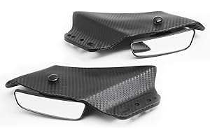 GYMARK Motorcycle Mirrors Wing Rearview Mirror for Y-amaha YZF R1 R3 R6 R15 R25 R125 Motorbike Adjustable Side Mirrors Sportster Accessories