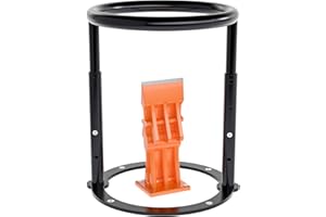 Forest Master USAB 7” Heavy Duty Log Splitter - Manual Kindling Tool for Small to Medium Logs - Ductile Cast Iron - Available with Steel Base Guard for Safe and Portable Splitting (Splitter and Guard)