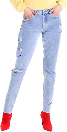 Jean ourlet effiloché Clearance