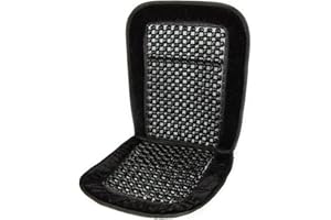 Luebel® BEADED CAR SEAT COVER MASSAGING RELAX UNIVERSAL TAXI VAN FRONT CHAIR CUSHION NEW