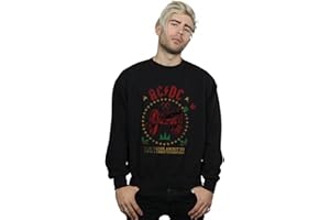 ABSOLUTE CULT AC/DC Men's Christmas Sweatshirt