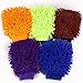 Produktbild Hamimelon 5 Set Doppelseite Wasserdicht Mikrofaser Waschhandschuh Autowaschhandschuh Reinigungshandschuh Putzhandschuh Autopflege