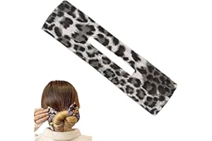 Traziewell Deft Bun Hair Bands Hair Piece Magic Cloth Hair Clip Satin Twist Hair Bun Maker Hairstyle Bun Tool Hair Bun French Easy Hair Accessories for Women Girls BS000112