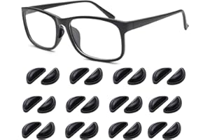 UVAN ART 30 pcs Cuscinetti di Naso Adesivo Antiscivolo Naselli per Occhiali Silicone Gommini Antiscivolo di Naselli per Occhiali Cuscinetti per Occhiali Gommini per Occhiali Naso Naselli per Occhiali Silicone