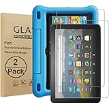 Seama Panzerglas Schutzfolie für 8 Zoll Kids Edition Tablet 2020 Modell[2 Stück], Anti- Kratzer,Bläschenfrei,9H Härte,HD-Klar