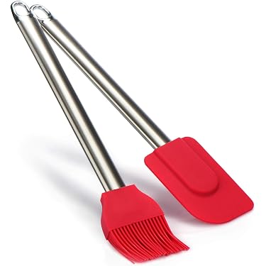 CSH24220 Flacher Gummipinsel – Extrahart, 5 Cm, Mit Runder Silikonspitze Für Malerei & Modellieren