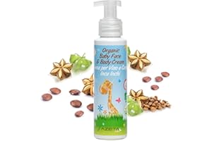 AZETA BIO Crema Viso e Corpo | Efficace e lenitiva | Coadiuvante negli arrossamenti - AZETAbio - Linea Bimbi - 100 ml