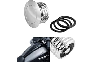 NATGIC- Tappo per serbatoio carburante CNC, per Harley Davidson Sportster XL 1200, 883, X48, Dyna, Softail FXD, FL, XL, FLT, Touring Road King