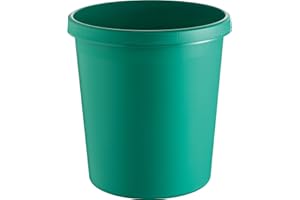 helit Papierkorb/H6105852 Ø 310mm, H320mm grün Inh.18 l
