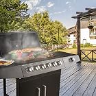 CCLIFE Gasgrill Gas Grill Grillwagen BBQ 3/4/5/6 Hauptbrenner mit Seitenkocher Gas-Grill Tüv Geprüft – Bild 7