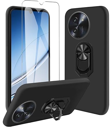 Schutzhülle Für Doogee Note 59/Pro/Pro+ Inkl. Display-Schutzfolie – Schwarz, Kratzfest & Stoßsicher