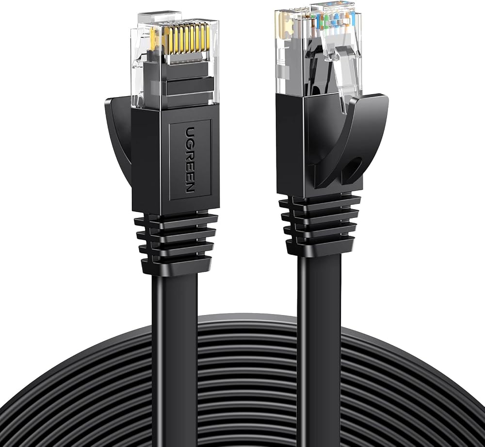 Ugreen CAT6 Flat Ethernet Kablosu, 10 Metre