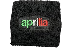 SHFT Couvercle de réservoir de Frein d'huile de Liquide Avant de Moto, Chaussettes de Protection compatibles avec RSV1000 RSV4 RS4 RS125 GPR125 GPR150 Tuono V4 (Color : for Aprilia-02)