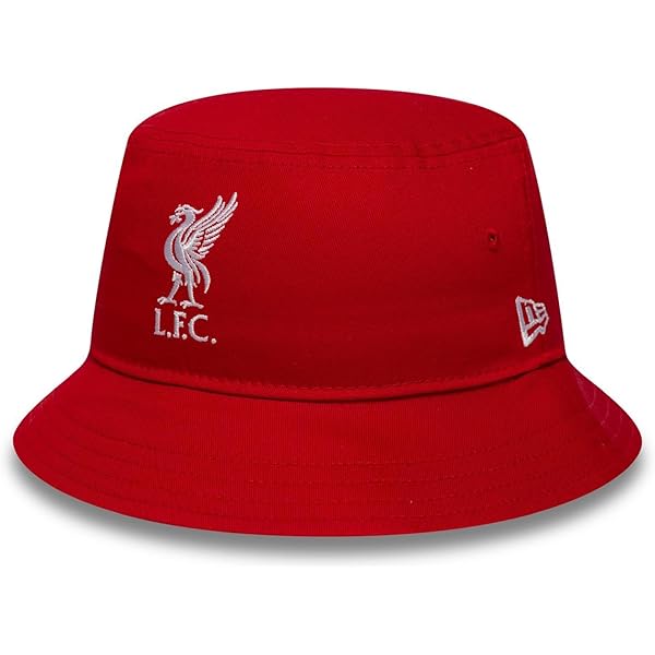 Liverpool FC, official Bronx knitted cap with the liver bird design, ideal as a gift for football fans - Red - One Size
