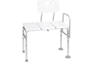 RIDDER Assistent A0120101 Badewannen-Transferbank, Badewannen-Einstiegshilfe, Einstiegshilfe, Badewannen-Bank, weiß