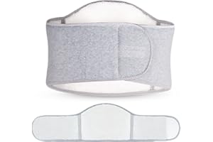 iEasey Damen Herren Wolle Nierenwärmer Rückenwärmer mit Klettverschluss Taille Unterstützung Wärmeschutz Gürtel Thermische Nierenschutz Nierengurt Bauchwärmer Wärmegürtel Taillengürtel Lendenwärmer
