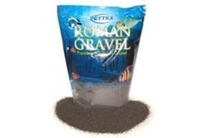 Pettex Roman Gravel Aquatic Roman Gravel 2 Kg Black Sand
