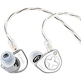 شاشة Linsoul SIMGOT EW300 1DD+1Planar+1PZT داخل الأذن مع محرك هجين، سماعة رأس سلكية داخل الأذن IEM، Nozull قابلة للإزالة
