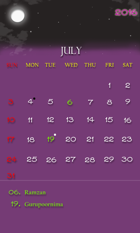 Telugu 16 Calendar Amazon Co Uk Apps Games