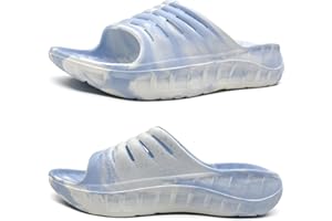 KuaiLu męskie sandały do regeneracji, wygodne ortopedyczne zapalenie powięzi podeszwy klapki z otwartym palcem Legere Sport Sandalette redukują stres na stopach, stawach i plecach