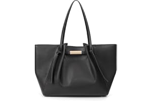 CHAMAIR Shopper Tasche Damen-Henkeltaschen Gross Neue Tote Bag PU Leder Women's Totes Ledertasche Damen Umhängetasche Women's Hobos & Shoulder Bags Beuteltasche für Arbeit Einkaufen Reisen