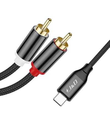 Cable Usb C A Lightning Cable Audio En RCA Para IPhone, USB