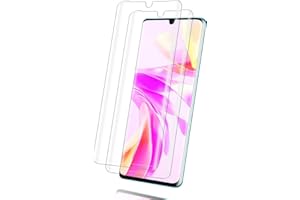 Carantee 2 Pièces Verre Trempé pour Huawei P30 Pro Ecran Verre Film, pas de bulles Toucher Sensible Vitre Protection, 0,33mm 9H Dureté anti-rayures protection écran, Ultra HD Protection D'écran