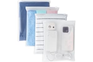 SOLVANT Zip Beutel 30 StüCk, 30x20 Cm, Klein Wiederverwendbare Und Matte Zipper Beutel, Aufbewahrungsbeutel FüR Kleidung, Reisen, UnterwäSche, HandtüCher Und Schuhe