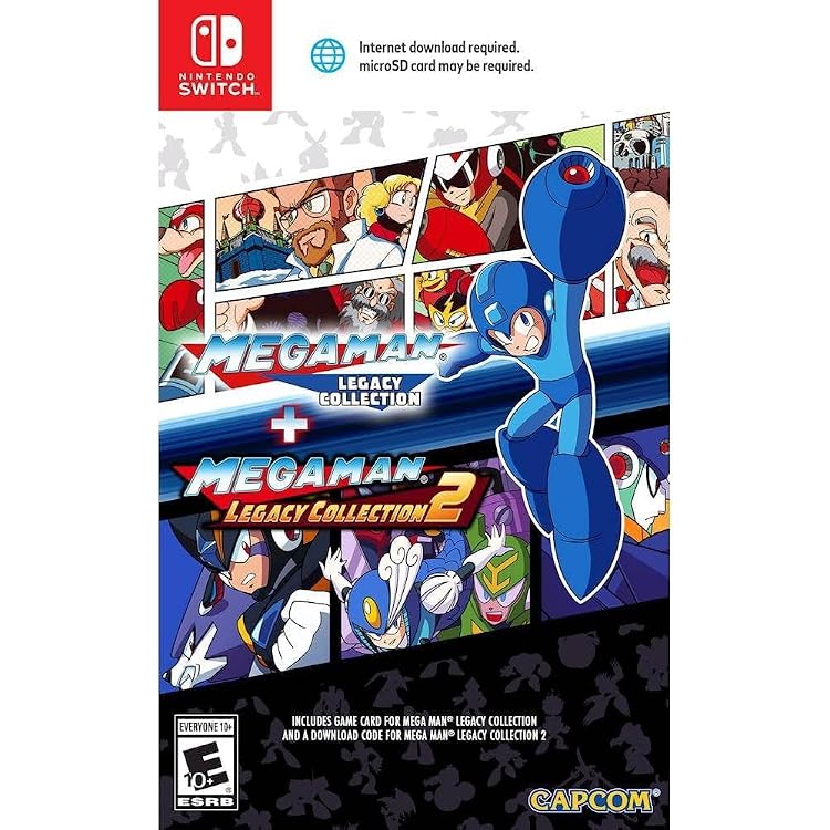 MEGAMAN 11 Nintendo Switch US Game In EN FR ES DE NEUF/NEW Mega Man Rockman Capcom
