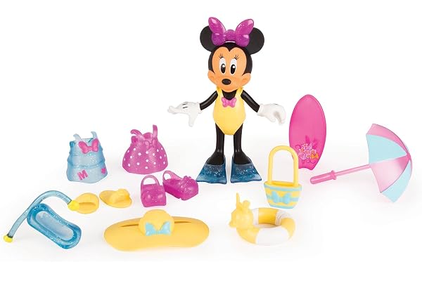 IMC Toys - Minnie Fashionista Plage - Fig 15 cm - 182189 - Disney