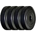 BULLAR PVC Spare Weight Plates Combo for Home Gym Equipment, Gym weight Plates (PVC, 20kg (5KG X 4))