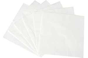 COMBINATIONS Fsmisc CPD32101 40 x 40 cm 2-Ply Napkins Ideal for Office/ Catering, Pack of 100, White