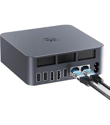 Beelink GTR4 AMD Ryzen 9 4900H; Mini PC 32GB DDR4 RAM 500GB