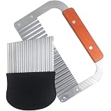 Taglierina Ondulata, 2 Pezzi Di Coltello Per Patatine Frte In