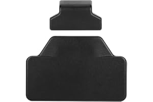 Qiilu Motorcycle Trunk Backrest, Motorbike Back Rests Back to Black for F800gs for R1200gs Rubber Rear Pad Saddlebag Trunk Passenger Backrest Mat Accessory (Black)