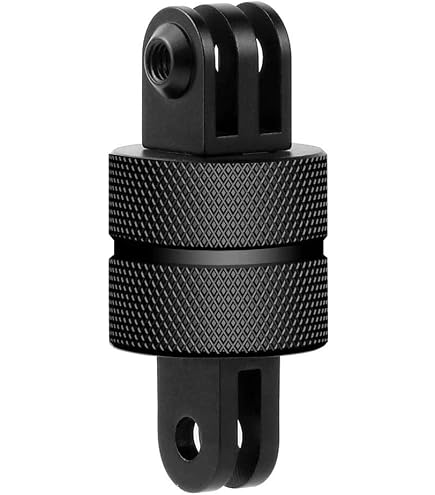 SOONSUN Adaptateur Trépied 1/4" + Griffe Froide Pour GoPro Hero 12/11/10/9/8/7/6/5/4 – Kit Complet Multi-Montage