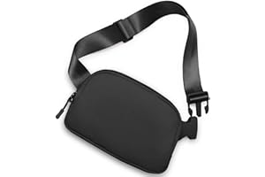 Amazerbst Belt Bag, Fanny Pack, Everywhere Belt Bag,40 inch Adjustable Strap,Belt Bag for Women and Men,Waterproof