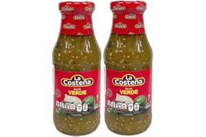 MEXICAN MAMA La Costena Green Mexican Salsa Medium, 250 g, 2 Stück