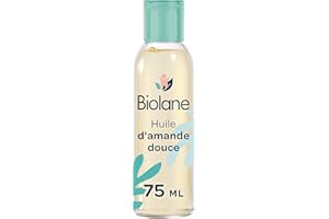 BIOLANE - Huile d'amande douce - Bébé -Protège la peau - Vitamine E - Soin - Bain - Massage - 100% d'origine naturelle - Fabriquée en France