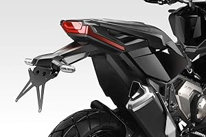 XADV 2021/24 - Kit Targa Italiana (R-0939) - Portatarga Inclinazione Regolabile - Minuteria Inclusa - Accessori De Pretto Moto (DPM Race) - 100% Made in Italy