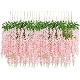 Nettenevime Sarkan Yapay &Ccedil;i&ccedil;ek Akasya PEMBE A&Ccedil;IK 80 cm 3 Sarkan Dallı 12 ADET BAĞ